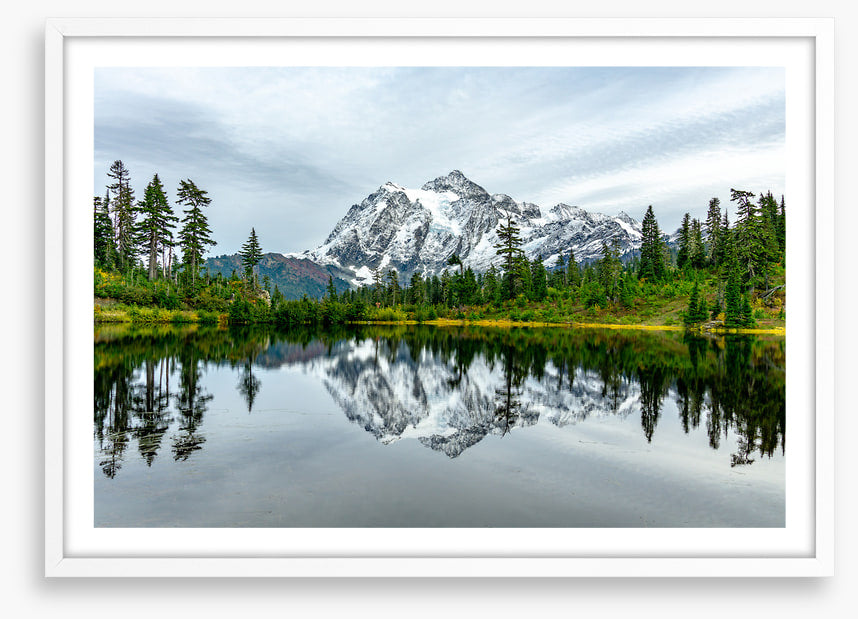 Shuksan lake reflections