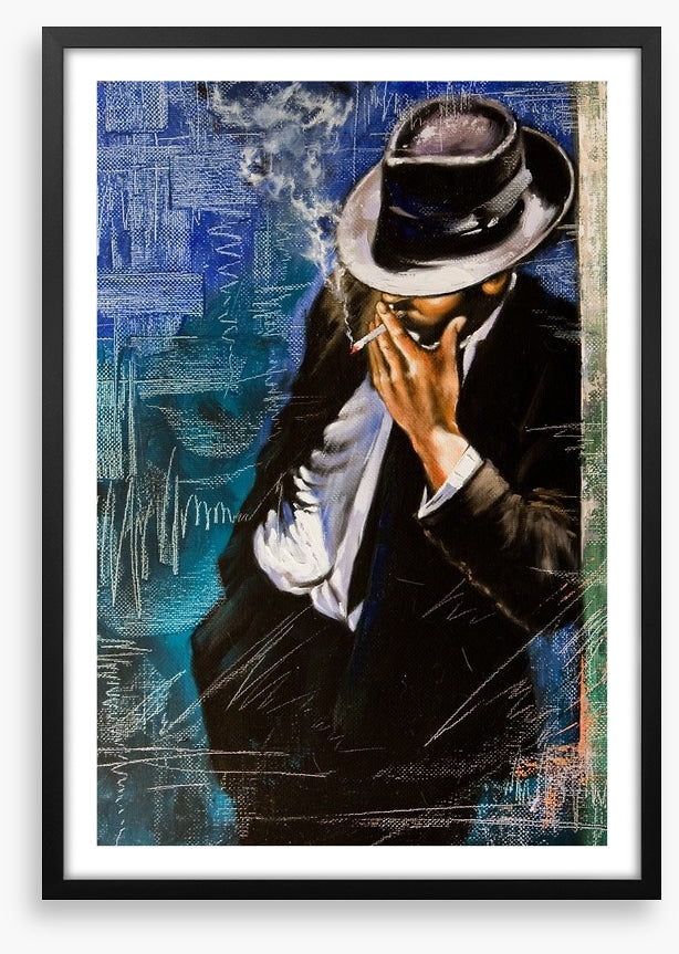 The smoking man