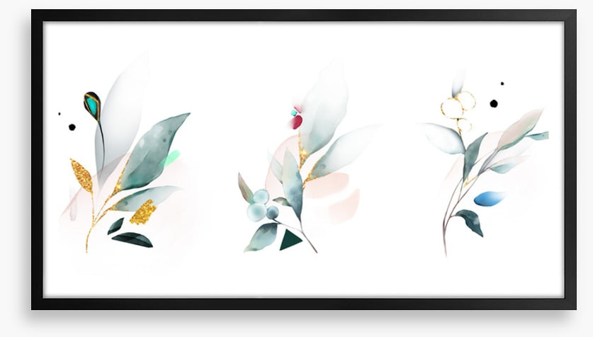Lovely leaves trio