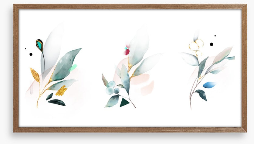 Lovely leaves trio