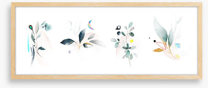 Lovely leaves panoramic