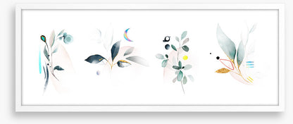 Lovely leaves panoramic