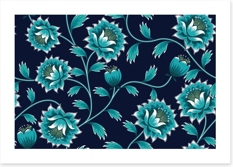 Tendrils of teal