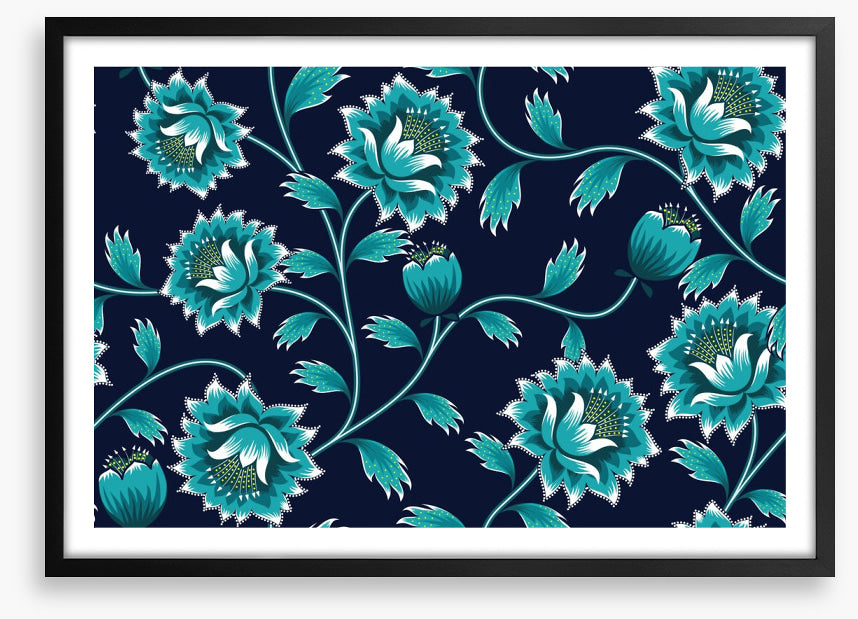 Tendrils of teal