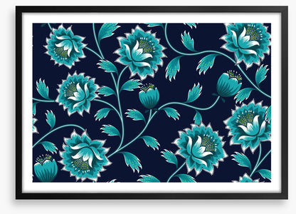 Tendrils of teal