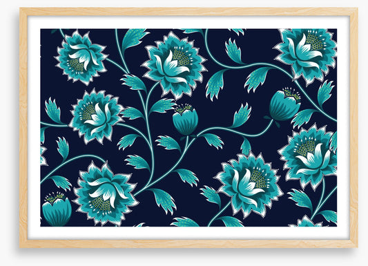 Tendrils of teal