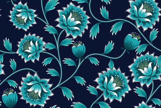 Tendrils of teal