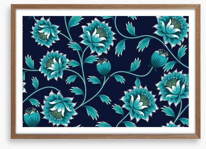 Tendrils of teal