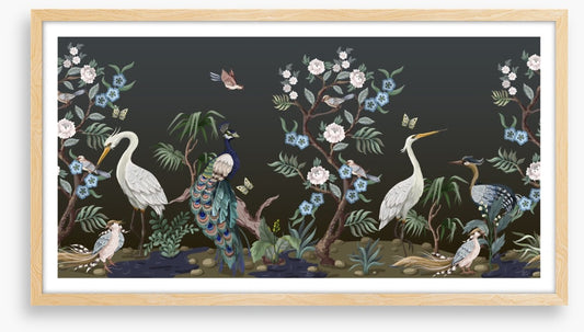 Peacock dream chinoiserie