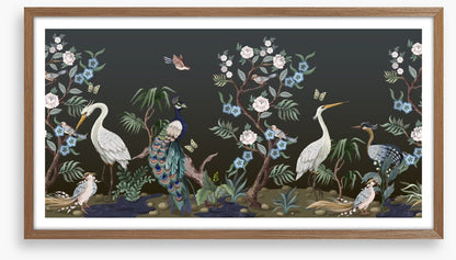 Peacock dream chinoiserie