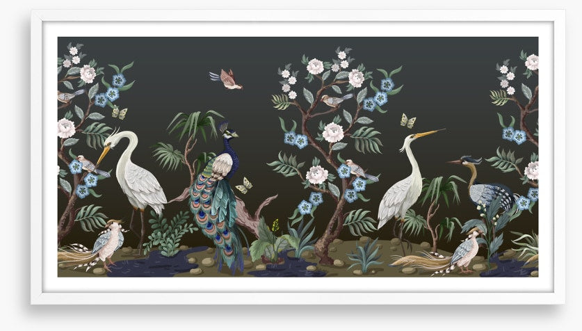 Peacock dream chinoiserie