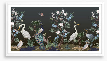 Peacock dream chinoiserie