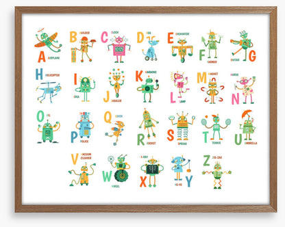 Robot alphabet