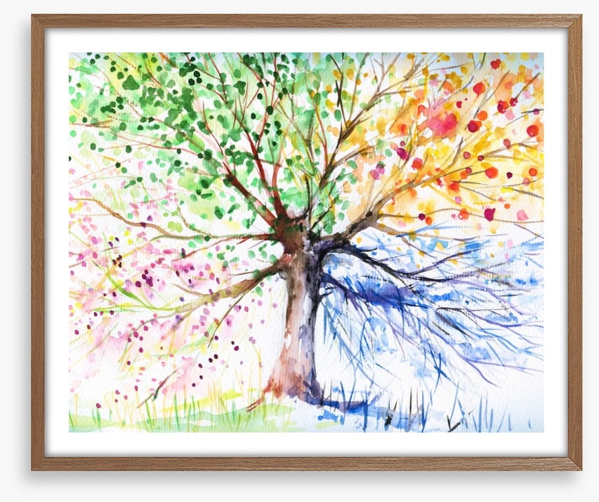 Four seasons tree