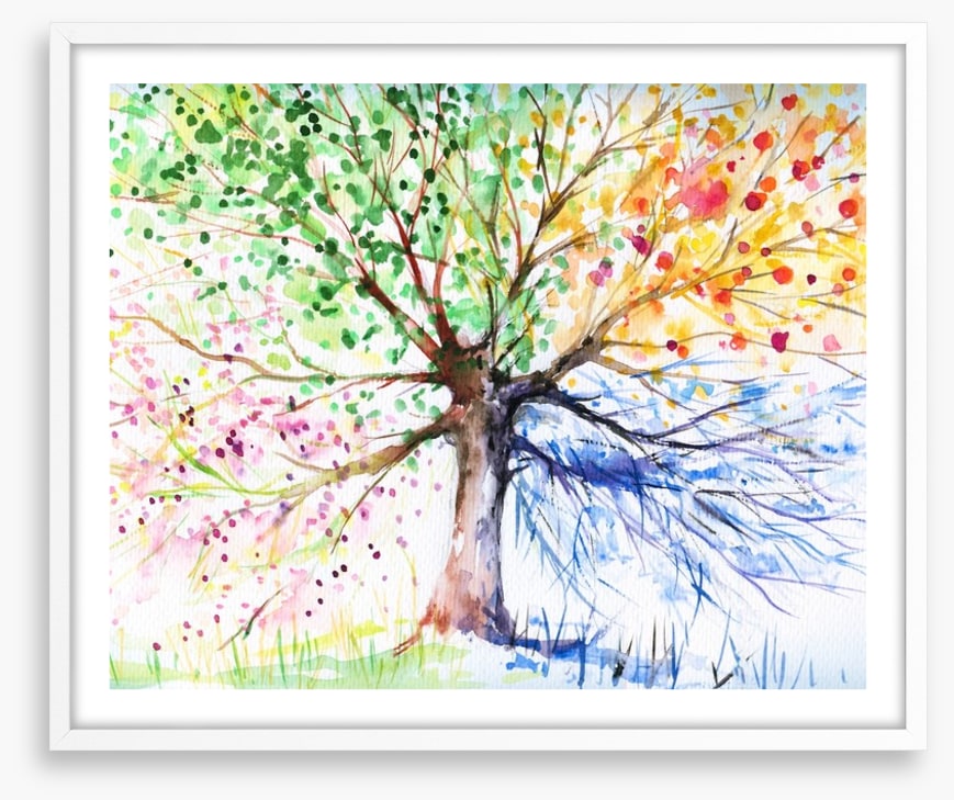 Four seasons tree