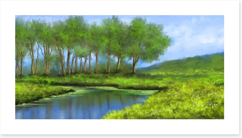 The river glade