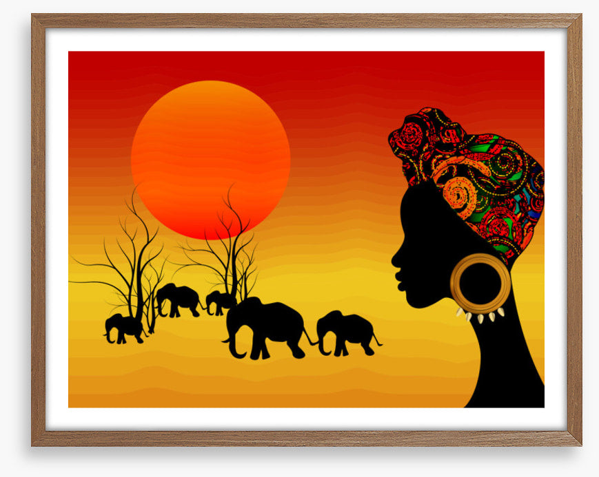 Walking with elephants