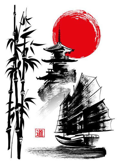 Rising sun sails
