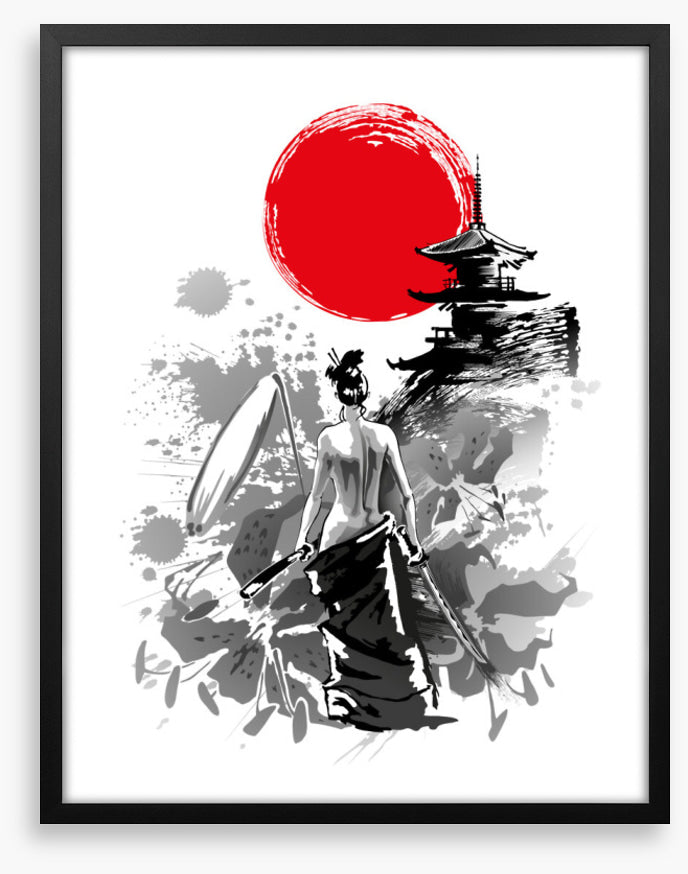 Red dawn kunoichi