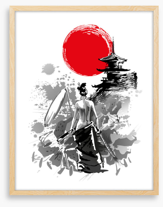 Red dawn kunoichi