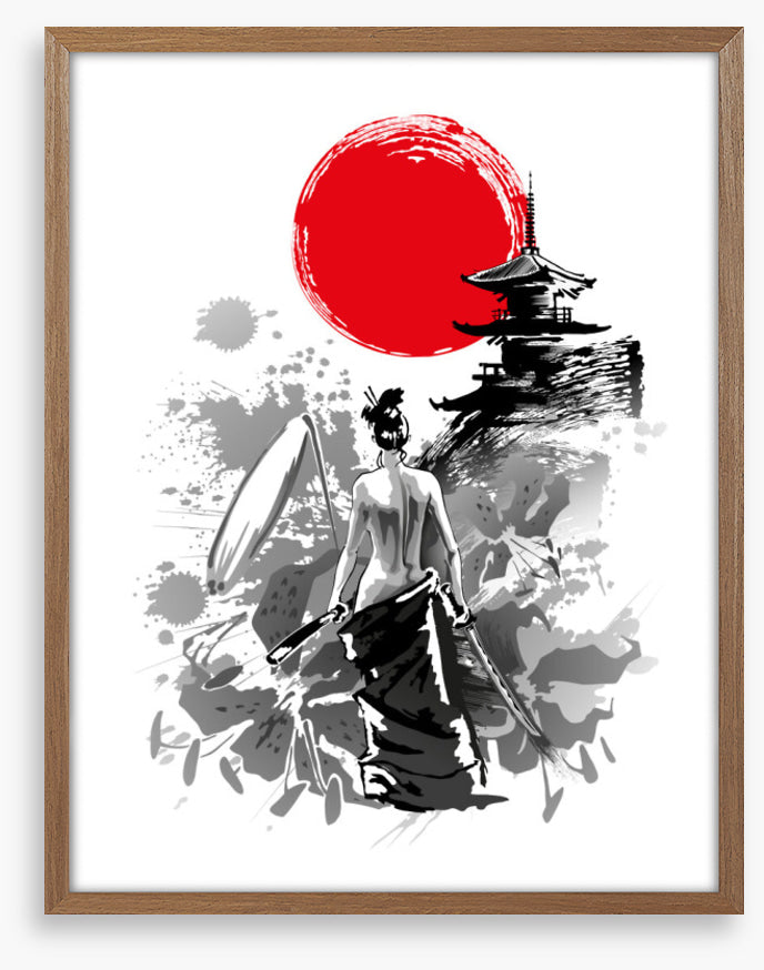Red dawn kunoichi