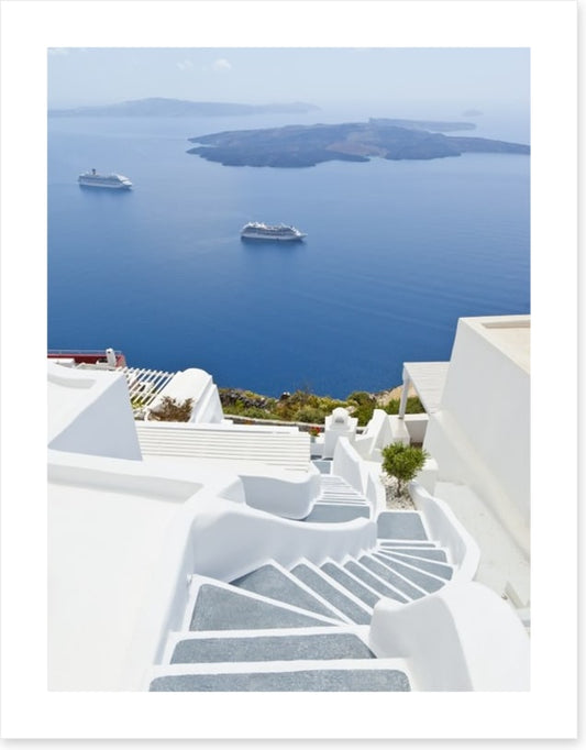 Santorini steps