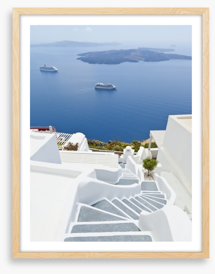 Santorini steps