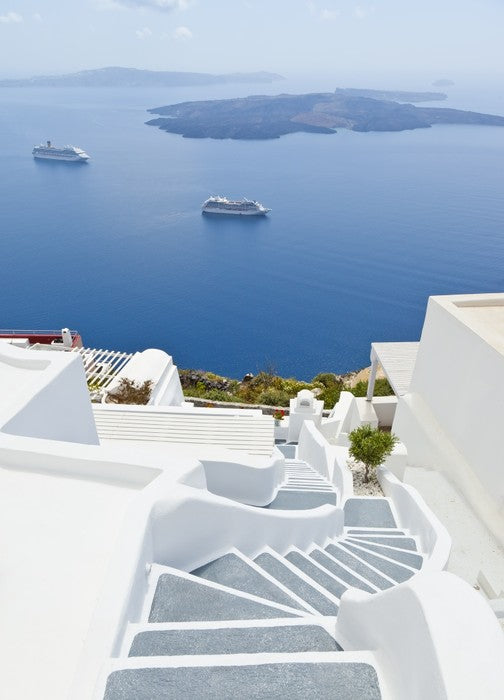Santorini steps