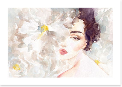 Behind the petals