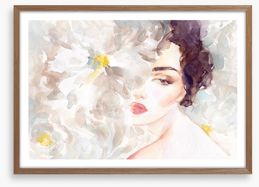 Behind the petals