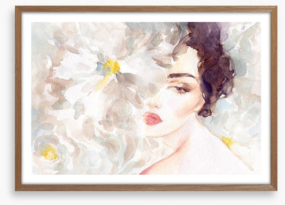 Behind the petals