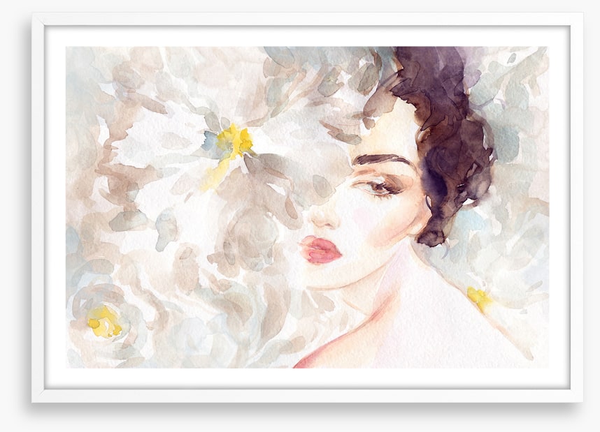 Behind the petals