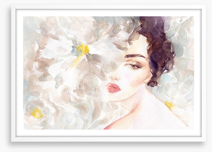 Behind the petals