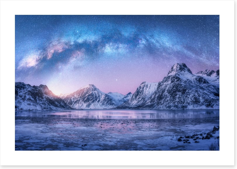 Arctic rainbow