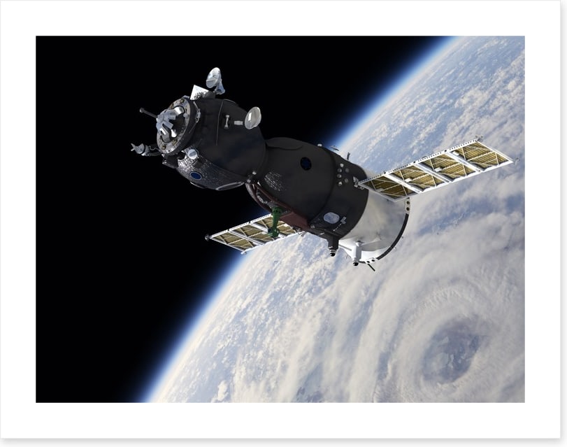 In orbit