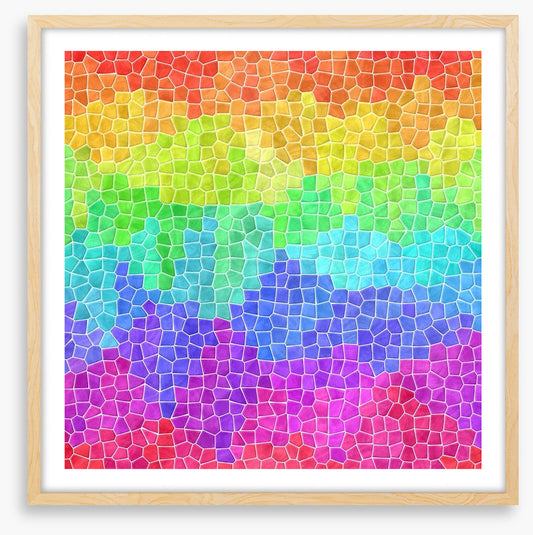 Fallen rainbow