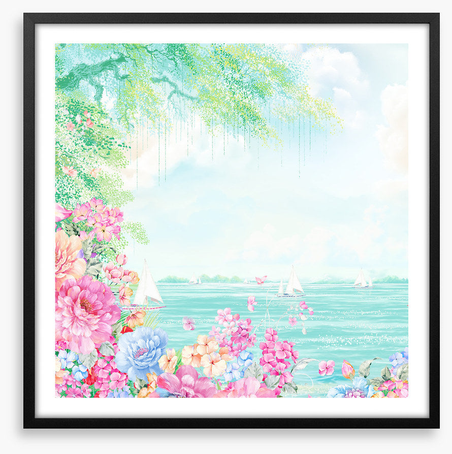 Spring by the sea