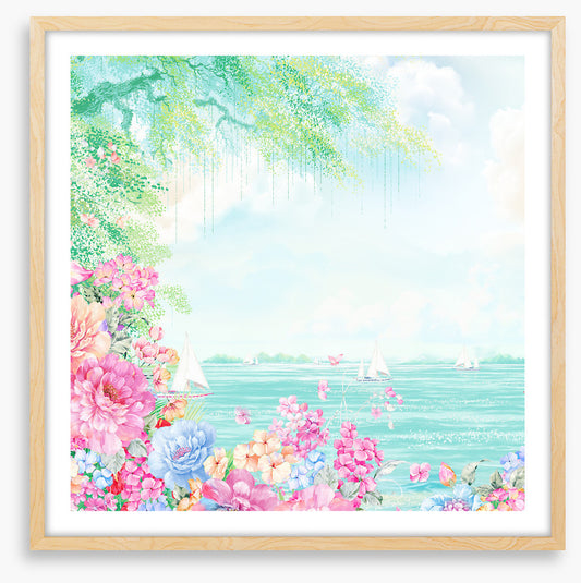 Spring by the sea