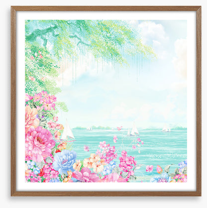 Spring by the sea