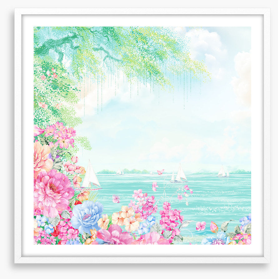 Spring by the sea