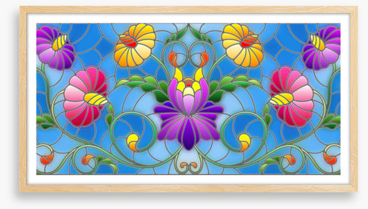 Blue sky bloom window