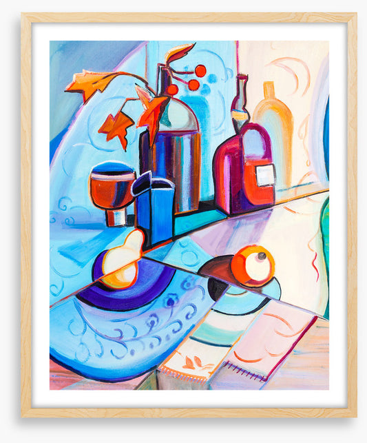 On the blue cloth II