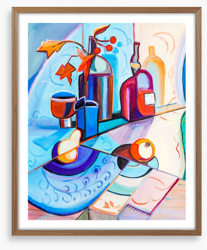 On the blue cloth II