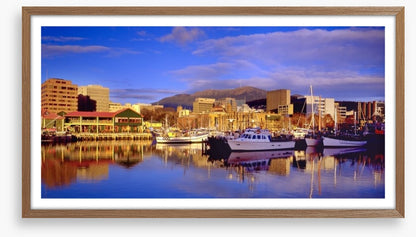 Victoria Dock reflections
