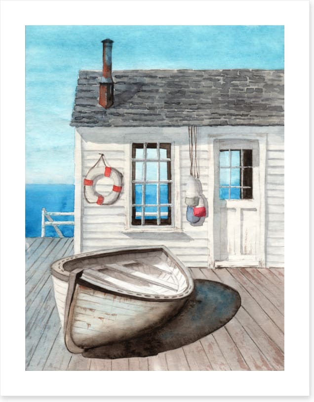 The boathouse boat