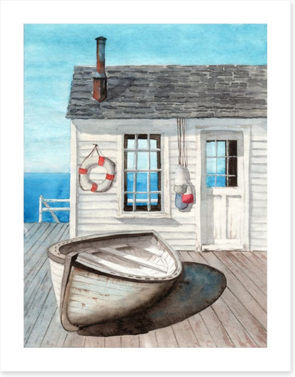 The boathouse boat