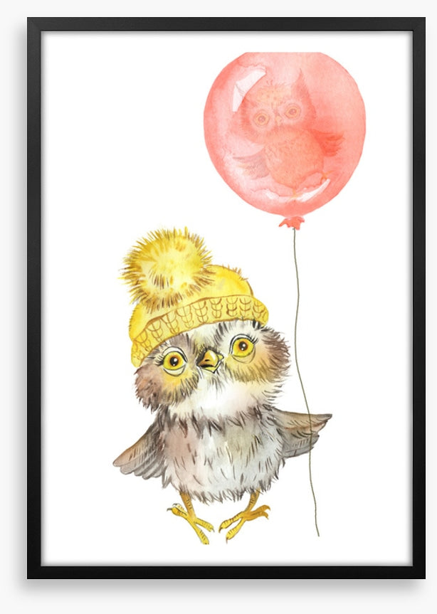 Red balloon owl