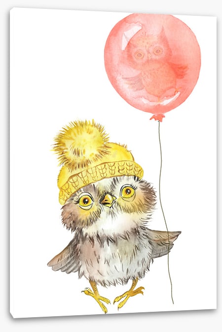 Red balloon owl