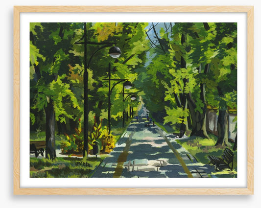Path through the park
