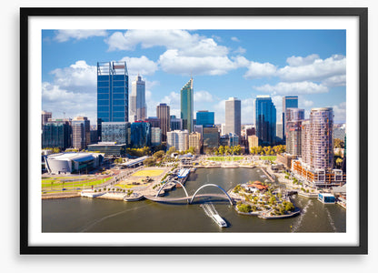 Sunny Perth skyline
